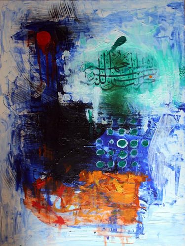 Dr. Khalil Kofahi-Abstract-acrylic on canvas, 40x30